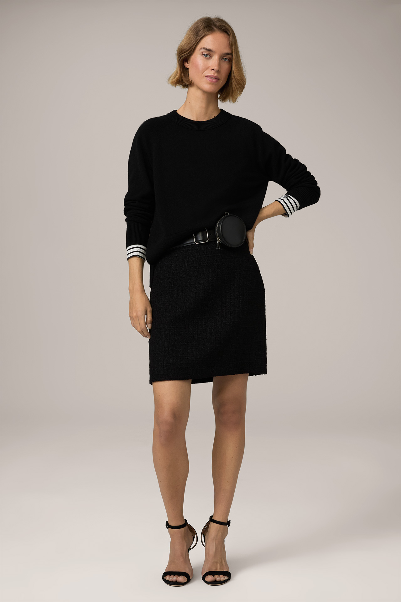 Cashmere Pullover in Black