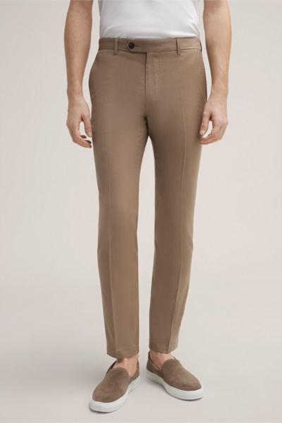 Peso Virgin Wool Trousers in Light Brown