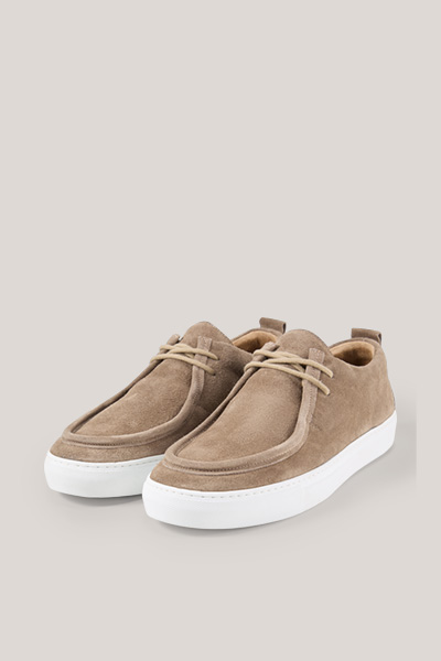 Mokassins Sneaker aus Veloursleder by Ludwig Reiter in Braun