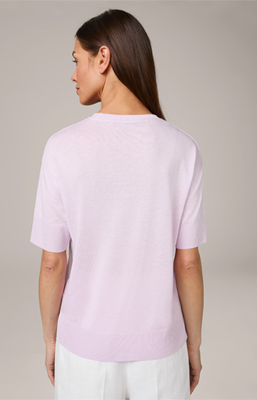 Tencel/Cotton T-Shirt in Lilac