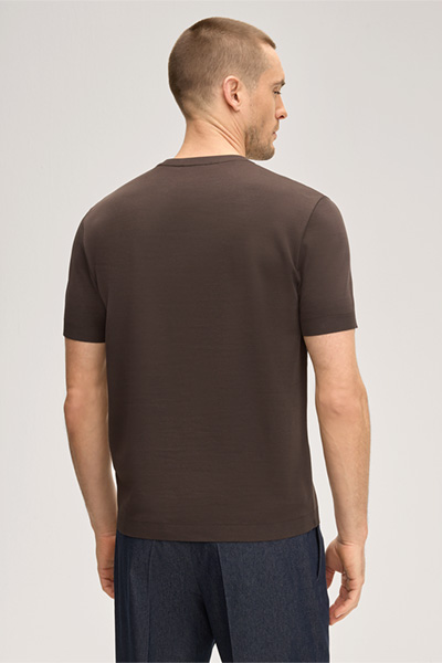 Baumwoll-T-Shirt Floro in Braun