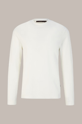 Frido Cotton Long-sleeved Shirt in White