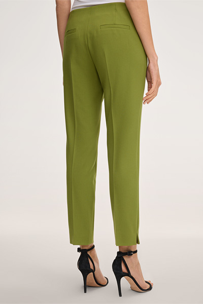 Crêpe Suit Trousers in Green
