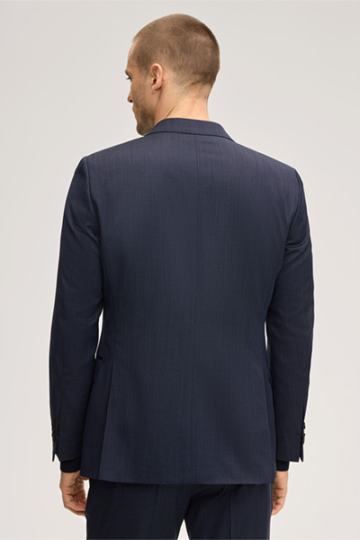 Schurwoll-Anzug Sera-Sole in Navy meliert