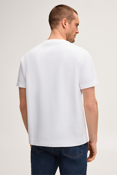 Führt zu Produktdetailseite „Baumwollmix-T-Shirt Sivo in Weiss"