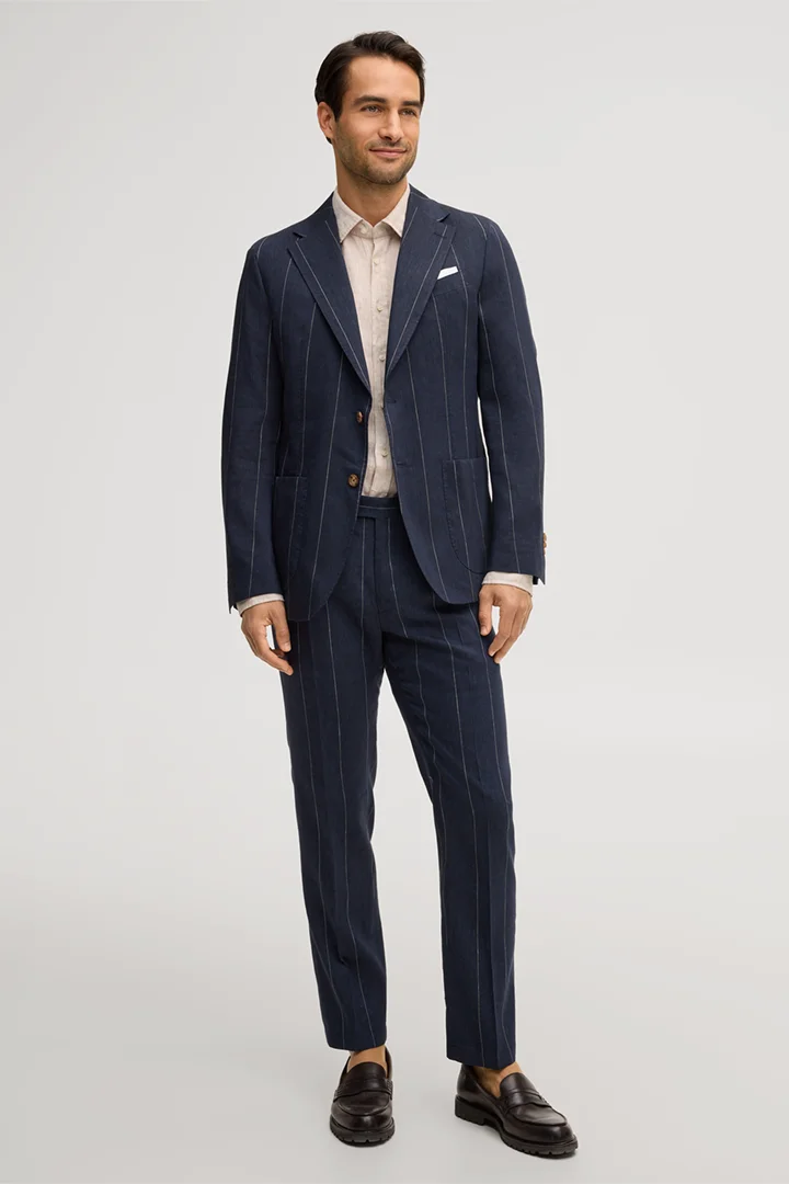 Führt zu Produktdetailseite „Leinen-Hemd Lapo in Beige"