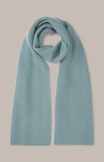 Cashmere-Schal in Hellblau