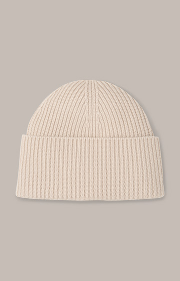 Cashmere Hat in Light Beige