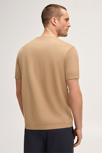 Führt zu Produktdetailseite „Baumwoll-T-Shirt Floro in Camel"