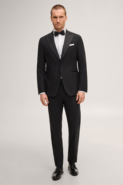 Führt zu Produktdetailseite „Smoking-Anzughose Turo in Schwarz"