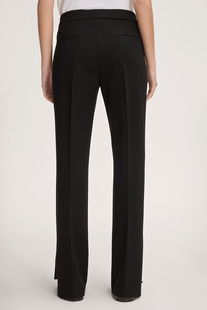 Techno Jersey Trousers in Black