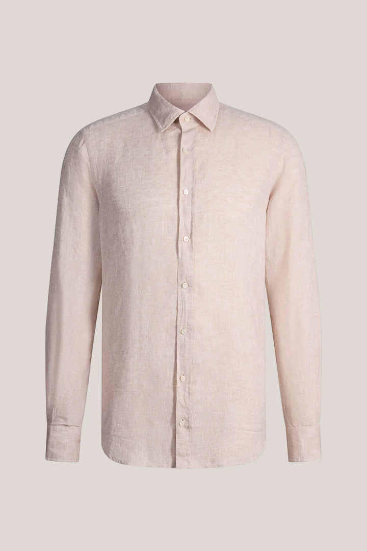 Leinen-Hemd Lapo in Beige
