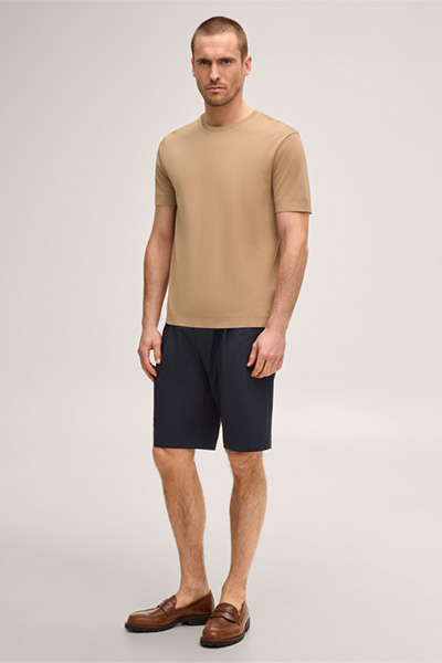 Führt zu Produktdetailseite „Baumwoll-T-Shirt Floro in Camel"