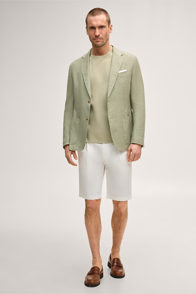 Führt zu Produktdetailseite „Baumwollmix-T-Shirt Sivo in Oliv"