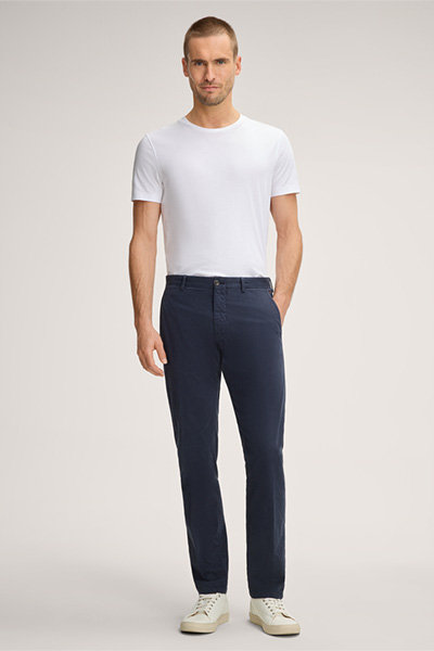 Cino Cotton Chino in Navy
