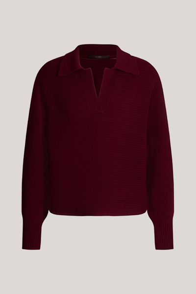 Cashmere-Troyer in Rot