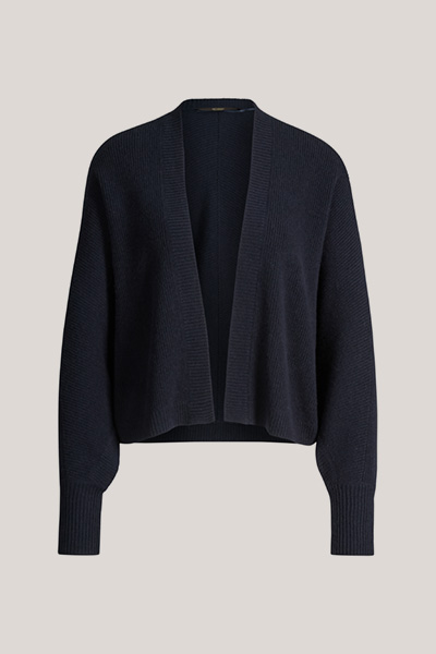 Cashmere-Cape in Navy
