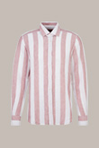 pink//white striped