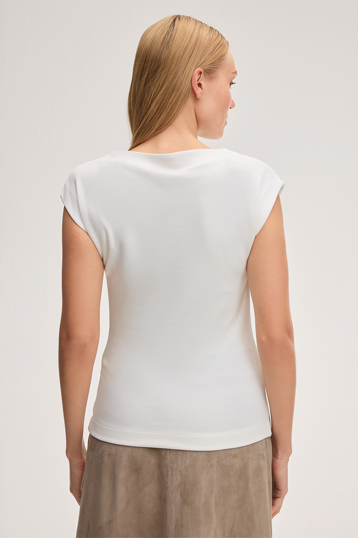 Doubleface-Interlock-Shirt in Ecru