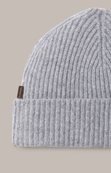 Can Cashmere Hat in mottled Grey