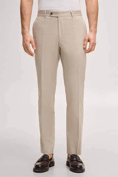 Führt zu Produktdetailseite „Baumwollmix-Hose Santios in Beige"