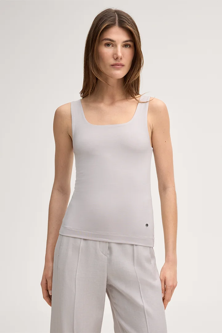 Führt zu Produktdetailseite „Tencelstretch-Top in Beige"