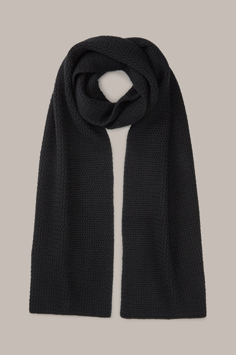 Cashmere Scarf in Black