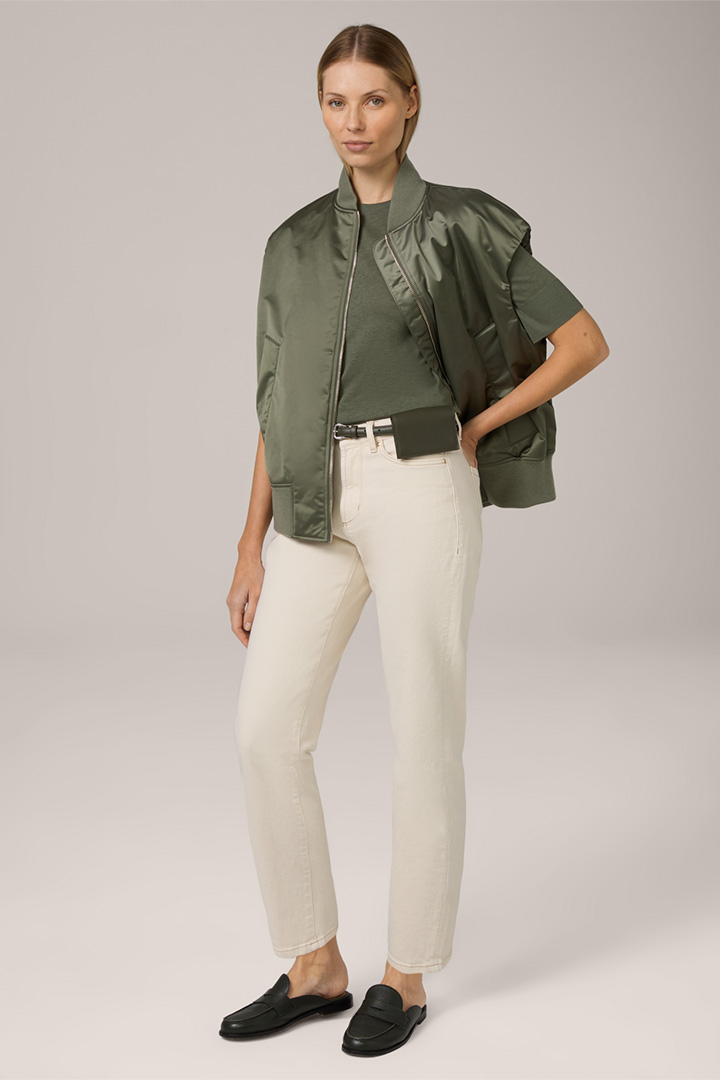 Tencel Cotton T-Shirt in Sage Green