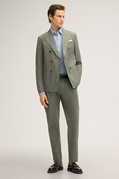 Lapo linen shirt in blue