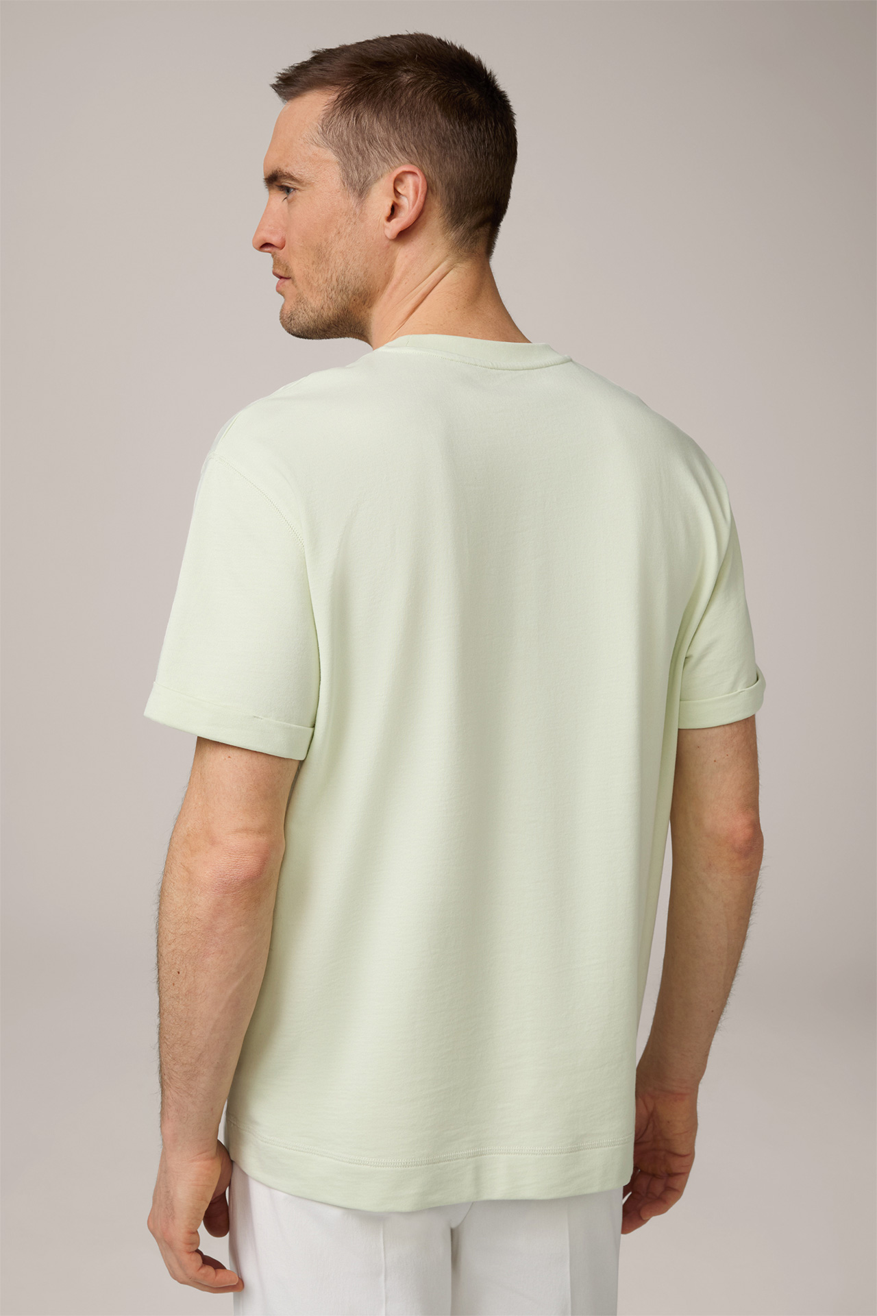 T-shirt en coton Sevo, en vert clair
