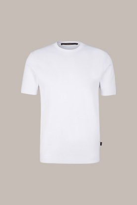 Floro Cotton T-Shirt in White