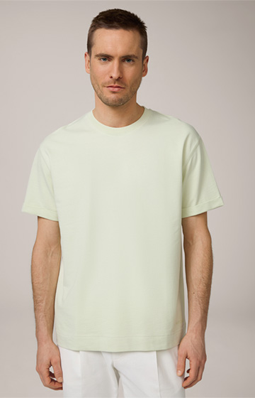Baumwoll-T-Shirt Sevo in Hellgrün