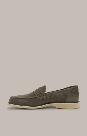 Loafer by Ludwig Reiter in Oliv