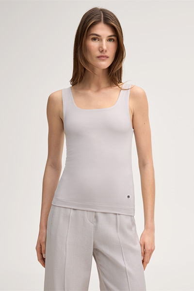 Tencelstretch-Top in Beige