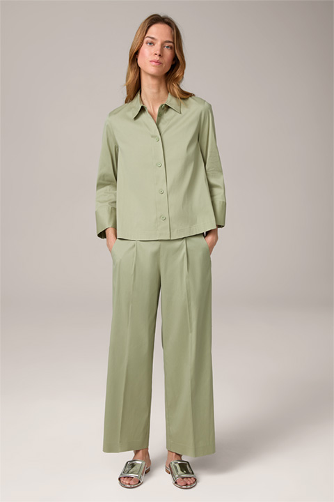 <p><strong>Shop the look:</strong><br> Cotton Stretch Combination in Light Green</p>
