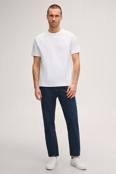 Führt zu Produktdetailseite „Baumwollmix-T-Shirt Sivo in Weiss"