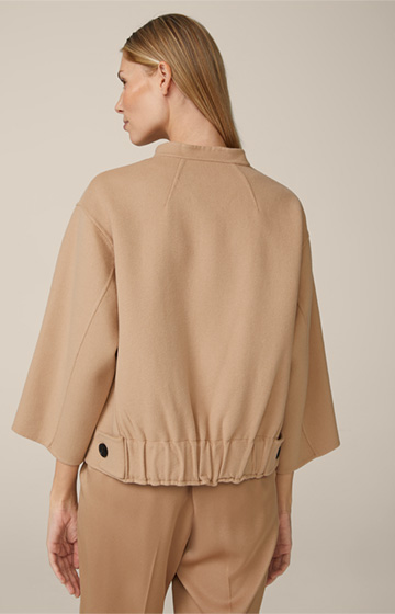 Double-face Jacket in Camel