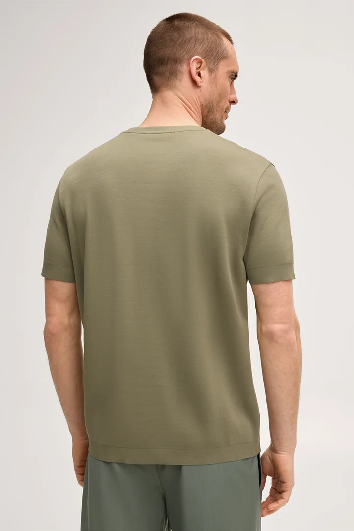 Führt zu Produktdetailseite „Baumwoll-T-Shirt Floro in Oliv"