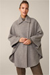 The EARTH Cape mit Cashmere in Taupe