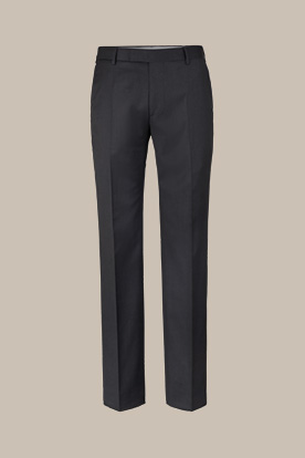 Sole Virgin Wool Modular Trousers in Dark Grey