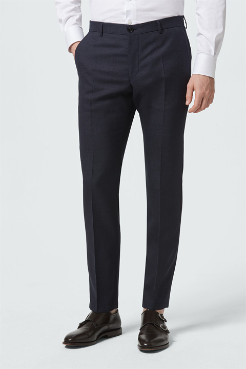 Baukasten-Hose Santio in Navy meliert