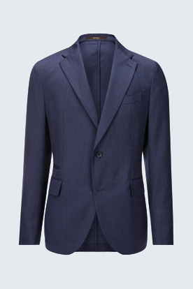 Baukasten-Sakko Solaro in Navy meliert
