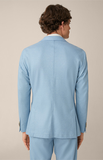 Giro Modular Cashmere Jacket in Pastel Blue