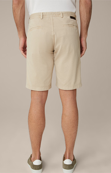 Cerva Cotton Shorts in Beige