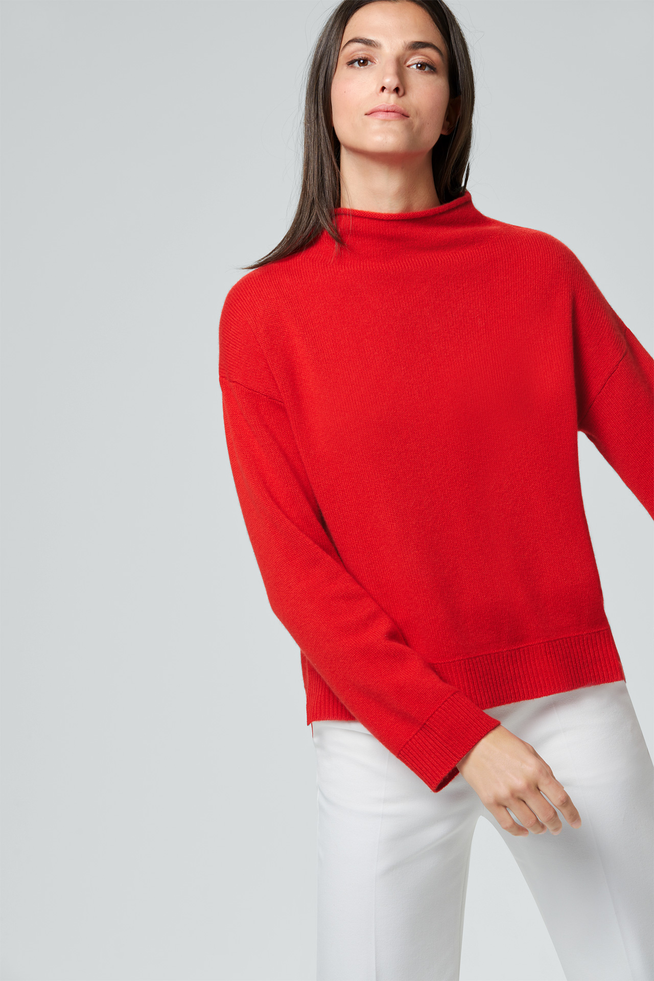 CashmerePullover in Rot im windsor.