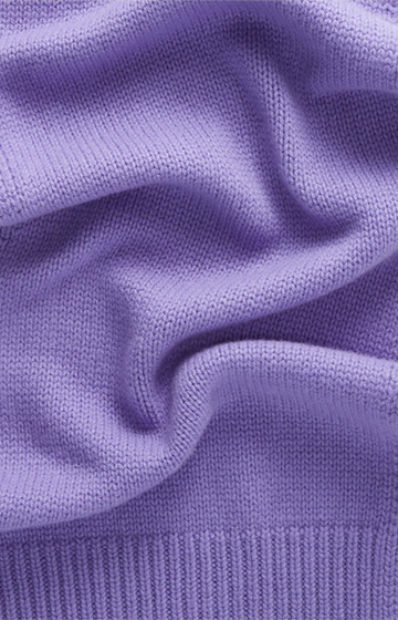Écharpe en cachemire violette