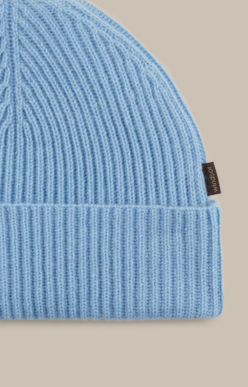 Can Cashmere Hat in Light Blue