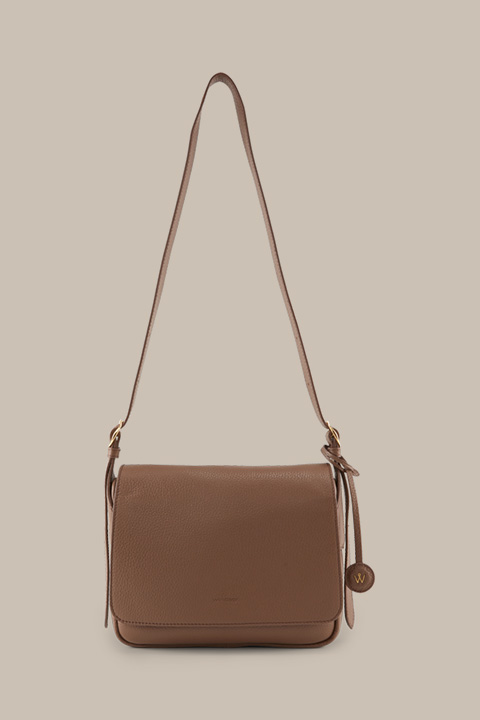 Crossbody Bag in Nappa Leather in Brown