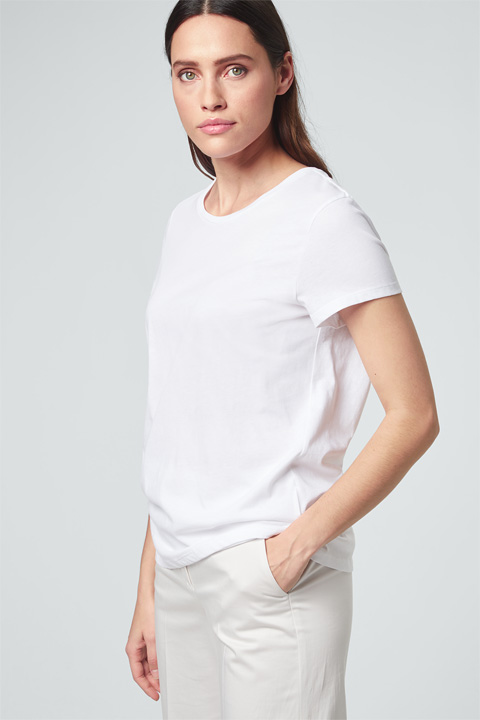 T-Shirt in Weiß