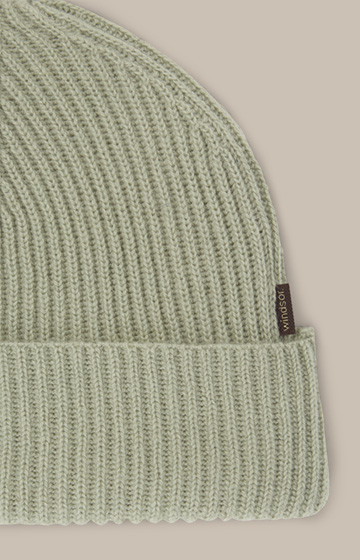 Can Cashmere Hat in Sage